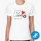 Женская спортивная футболка