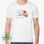 Мужская футболка органик