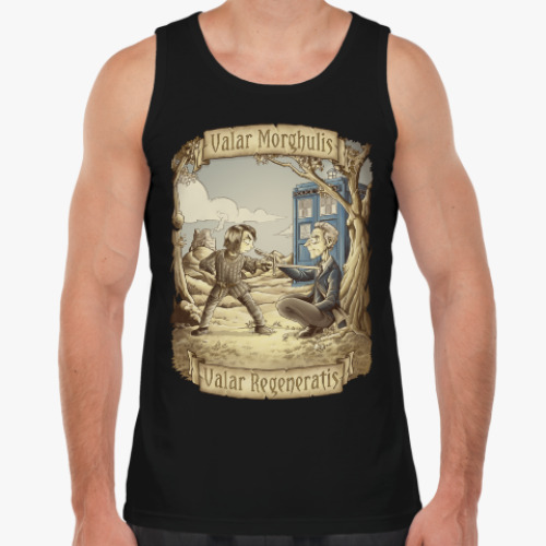 Майка с принтом Регенерация