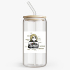 Банка с бамбуковой крышкой