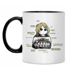 Кружка двухцветная