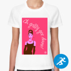 Женская спортивная футболка