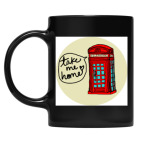 Кружка цветная UV-DTF