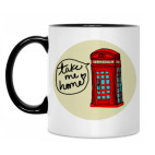 Кружка двухцветная