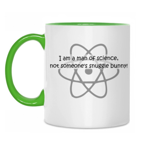 Кружка с принтом Я - ученый!