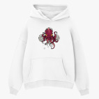 Толстовка худи оверсайз