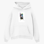 Толстовка худи оверсайз