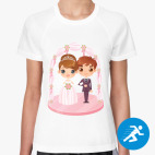 Женская спортивная футболка