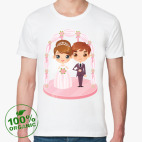 Мужская футболка органик