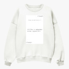 Свитшот оверсайз