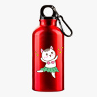 Металлическая бутылка 400 мл UV-DTF