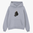 Толстовка худи оверсайз