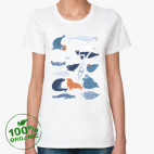 Женская футболка органик