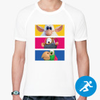 Мужская спортивная футболка