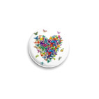 Сердце из бабочек