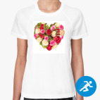 Женская спортивная футболка