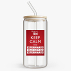 Банка с бамбуковой крышкой