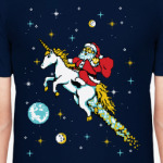 Санта и единорог