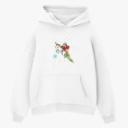 Толстовка худи оверсайз