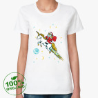 Женская футболка органик