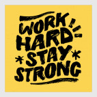 Работа тяжёлая, но не сдавайся