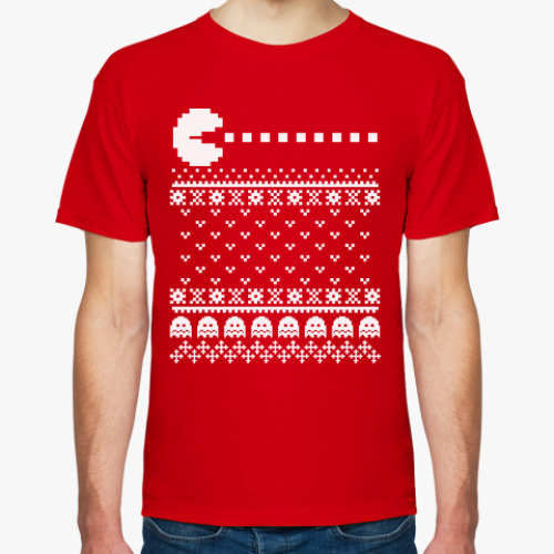 Футболка с принтом Pac-Man