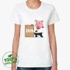 Женская футболка органик