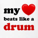 like a drum