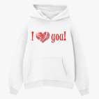 Толстовка худи оверсайз