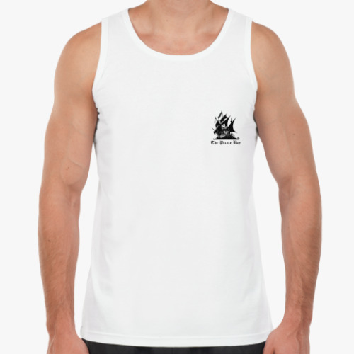 Майка с принтом Pirate Bay
