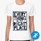 Женская спортивная футболка