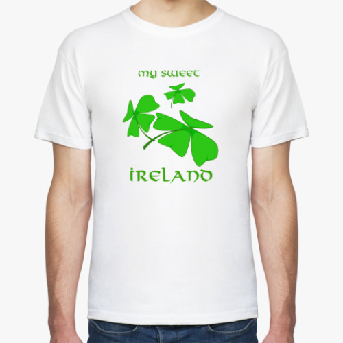 Футболка с принтом Моя милая Ирландия