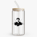 Банка с бамбуковой крышкой