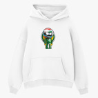 Толстовка худи оверсайз