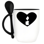 Кружка с ложкой