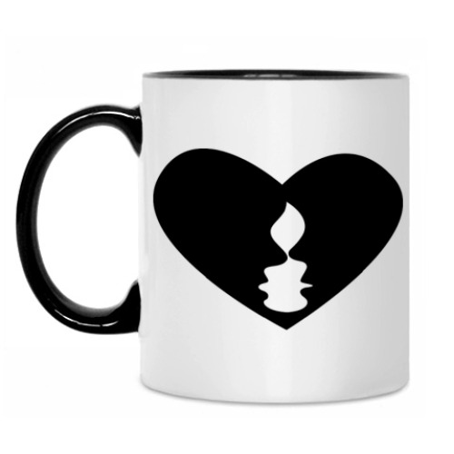 Кружка с принтом Свеча