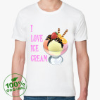 Мужская футболка органик