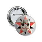 Лепромаска на сером