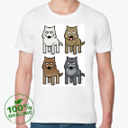 Мужская футболка органик