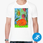 Мужская спортивная футболка