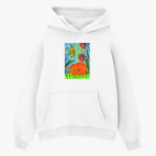 Толстовка худи оверсайз