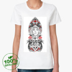 Женская футболка органик