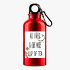 Металлическая бутылка 400 мл UV-DTF