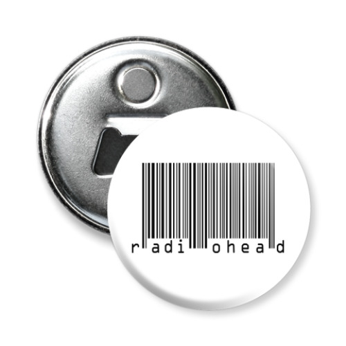 Магнит-открывашка с принтом Radiohead