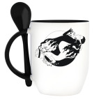 Кружка с ложкой