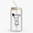 Банка с бамбуковой крышкой