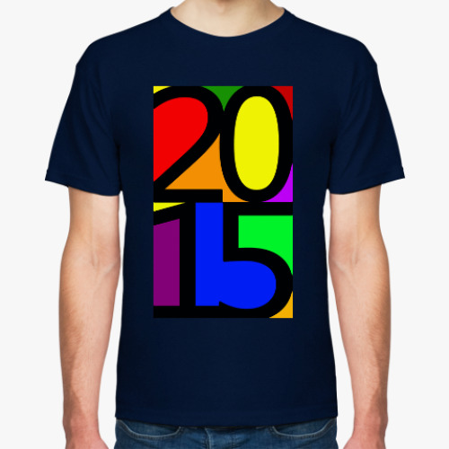 Футболка с принтом 2015