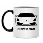 Кружка двухцветная