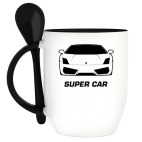 Кружка с ложкой