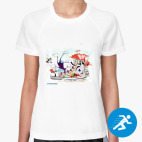 Женская спортивная футболка